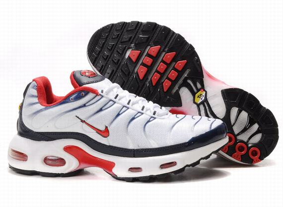 New Men\'S Nike Air Max Tn White/Black/Red